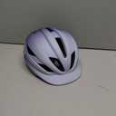 Bike Helmet Adult Urban:Bicycle Helmet for Men Women with USB Charge Detachable Taillight Helmets for Commuter Cycling Scooters (M: 55-58 cm, Gray/purple)