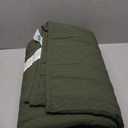 Bedsure Boho Quilt King Size - Lightweight Bedspread King Size with Geometric Stitched Pattern, Olive Green Farmhouse Soft Bedding Set Coverlet with 2 Pillow Shams for All Seasons, 106x96 inches