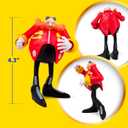Toysvill Sonic the Hedgehog Big Action Figures (Set of 6 pcs), Collection Toys, Birthday Cake Decoration Party Supplies Cake Topper