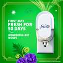 Febreze Plug In Air Freshener, "Wicked: For Good" Limited Edition Odor-Fighting Scented Oil Refill, Air Fresheners for Home and Bathroom and Kitchen, Long Lasting, Wonderfullest Woods, 2 Count