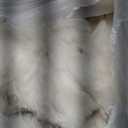 Ultra Soft Cozy Faux Fur Throw Blanket, Fuzzy Plush Thick Bubble Blanket, Luxury Fluffy Blanket for Couch, Sofa, Bedroom, and Living Room, 50x60 Inches, Cream White
