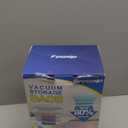 Vacuum Storage Bags with Hand Pump, Plastic Packaging Bags, 80% Space Saver Vacuum Seal Bags for Clothing, Travel Lugggage, Blankets, Comforters, 16 Combo