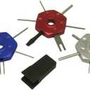Lisle 57750 Wire Terminal Tool Kit, One Size, Factory