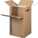 Bankers Box Tall Wardrobe Box 3 Pack, Tape-Free Design, 24" x 24"x 40"(7710501)