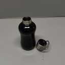 YOHKOH Mini Insulated Water Bottle With Bamboo Lid - 8.8oz Small Vacuum Insulated Water Bottle for Women Kids, 12 Hrs Hot & 24 Hrs Cold Stainless Steel Thermos Leak-Proof BPA-Free (8.8oz,Black)