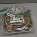 Air Fryer Square Paper Liners Disposable for 5 to 8 Qt Basket, Unbleached Non-stick Oil-proof Parchment Paper Silicone Oil Coating, Thickened Not Easy to Break (6.3"1.8"Square 100pcs)