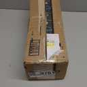 SMARTSTANDARD 2 Pack Barn Door Handles Set, 12" Large Rustic Two-Side Design, Pull and Flush Sliding Door Handle for Gates Garages Sheds Furniture, Black, Square