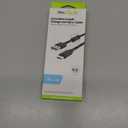 Cellcandy 8 Pin Braided Black & Gray Data Cable