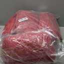 Trlyc 50 Pcs Spandex Chair Covers for Dining Chairs Stretch Polyester Dining Chairs Slipcovers for Wedding Party Decor Banquet Flat-Front Chair Cover (Burgundy)