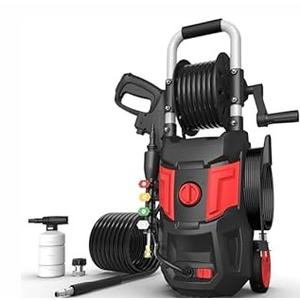 DGIVOVO Electric Pressure Washer - 4500PSI Max 2.8 GPM with 20FT Hose, 35FT Power Washers Power Cord Foam Cannon 4 Nozzles Power Washer Electric Powerd for Patios Car Garden