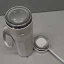 Electric Insulin Cooler Travel Case, 35F-68F Custom & Display Temperature Portable Insulin Refrigerator (6 Insulin Pens) with Portable Cup Sleeves, Supports Mobile Power Cooling