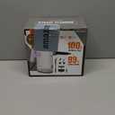 Handheld Steam Cleaner, Pressurized 15s Instant Heat Steam Cleaner for Home, Upgrade 650ML Tank, Lightweight Portable Steamer for Cleaning Kitchen, Grout, Furniture, Couch, Car and Bathroom (White)