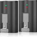 2-Pack 6040mAh Replacement Battery Compatible with Ring-Video Doorbell 2/3/3plus/4, Stick Up Cam (2nd & 3rd Gen) and Spotlight Cam, Lithium Li-ion Rechargeable V4 Battery for Ring Camera 3.65V