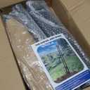 LLARGUEST Post Hole Digger Tools, 54 inches Heavy Duty Hole Digger for Plants, Manual Gardening Digger Tools with Handles, Matte Black