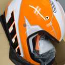 Youth Dirt Bike Helmet DOT Certified - Full Face Motorcycle Helmet for Off-Road, ATV, Street Riding, Includes Adjustable Goggles & Protective Gloves Medium
