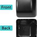 Driver Side Mirror Cover for Wrangler JL 2018-2023, Gladiator JT 2020-2025, Replace 68361961AA Left Side Rearview Mirror Cap