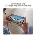 Nanxudyj AUX Cord 6ft,3.5mm Stereo Audio Cable 90 Degree Nylon Braided 3.5mm Male to Male Stereo Aux Cables Right Angle TRS Cable Portable Compatible for Headphone, car,Tablets, Speakers (6ft/1.8m)