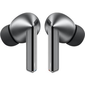 SAMSUNG Galaxy Buds 3 Pro AI True Wireless Bluetooth Earbuds, Noise Cancelling, Sound Optimization, Real-Time Interpreter, Redesigned Comfort Fit Latin American Version (Silver)