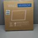 LED Bathroom Mirror 20 Inch Round Bathroom Mirror with Lights, Circle LED Mirror, Wall Mounted Lighted Bathroom with 3 Colors Brightness, Anti-Fog, Dimmable, Shatter-Proof