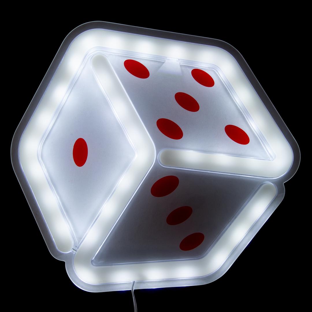 Dice Acrylic LED Wall Light