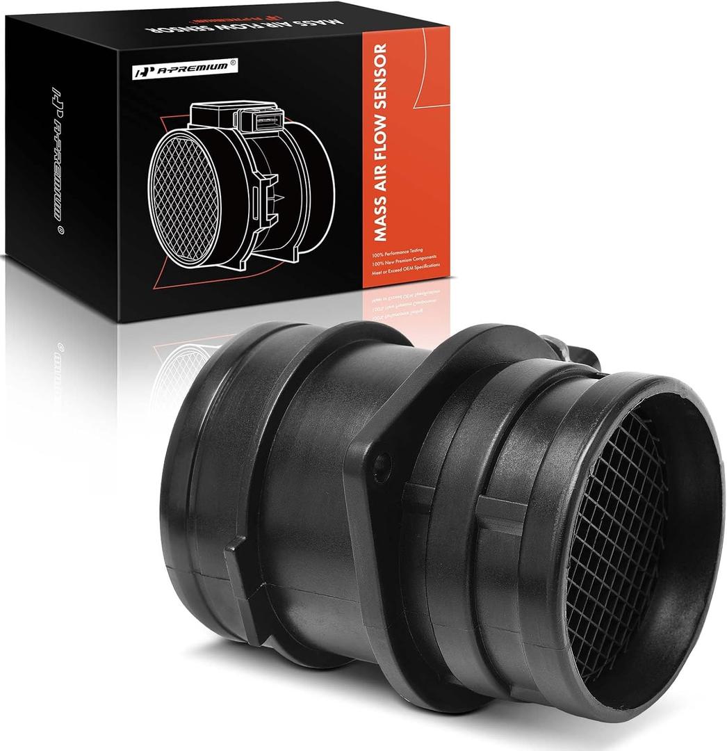 A-Premium Mass Air Flow Sensor [ 5-Pins, 4Cyl 2.0L] Compatible with Audi A4 10-16, A4 Quattro 09-16, A5 10-14, A5 Quattro 10-16, A6 12-14, A6 Quattro 13-14, Q3/Q3 Quattro 15-16, Allroad & Volkswagen