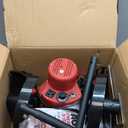 Heater Sports Base Hit Adjustable Real Baseball Pitching Machine 45 MPH Pitching Speed, Includes Automatic Ball Feeder | Perfect for Hitting and Fielding Training for All Skill Levels, One Size
