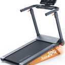 Foldable Treadmill with Auto Incline - Vitalwalk Commercial 48"x18" Wide Running Belt, 20% / 15% Incline, 10MPH, 3.5HP Brushless, Walking Pad Treadmill for Home, Auto Folding, No Installation, 350LBS