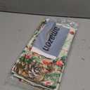 Christmas Pillow Covers 24x24 Inch Set of 2 Rustic Christmas Tree Decorative Outdoor Throw Pillows Winter Green Square Cotton Linen Cushion Case for Sofa Bed Couch Indoor Home Christmas Decor