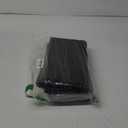 Onlyeasy Foldable Underbed Bags - 2 Pack Blankets Clothes Comforters Storage Bag Breathable Zippered Organizer for Bedroom with Clear Window and 4 Handles, 100 x50 x15cm, Linen-Like Black, MXAUBBP2 (Basic Soft Side Wall - Linen Like Black)