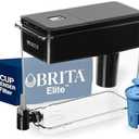 Brita UltraMax Elite Water Filter Dispenser, Removes 99% of Lead, Includes 1 Filter, 27-Cup, Black
