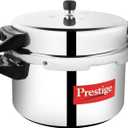 Prestige Popular Aluminium Pressure Cooker, 20 Liters (21.1 Quarts)