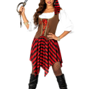 fun shack Pirate Costume Women, Womens Pirate Costume, Pirates Dress, Halloween Costumes for Women, Womens Halloween Costumes, M