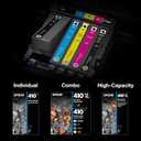 EPSON 410 Claria Premium Ink High Capacity Black & Standard Color Cartridge Combo Pack (T410XL-BCS) Works with Expression XP-530, 630, 640, 7100, 830