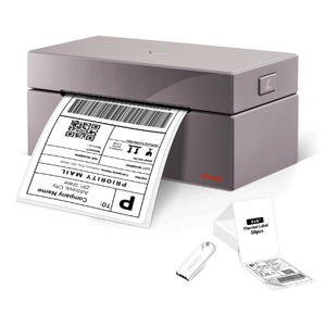 ORGBRO Z1 Thermal Shipping Label Printer, 4x6 Label Printer for Small Business, High Speed for Commercial Grade Shipping Packages, Support Windows, Mac, Chrome and Linux (USB Only)
