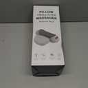 3 in 1 Neck Massager Pillow with Heat, Deep Tissue Massage Cushion for Shoulder Relaxation, Ergonomic Neck Hump Support Pillow for Home Office Travel (Gray)