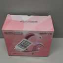 Gaming Headset with Microphone for Pc, Xbox One Series X/s, Ps4, Ps5, Switch, Stereo Wired Noise Cancelling Over-Ear Headphones with Mic, RGB, for Computer, Laptop, Mac, Nintendo (Pink)