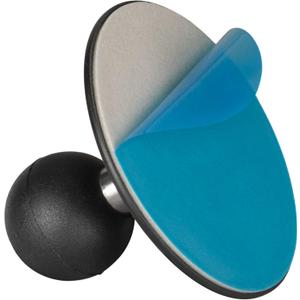 FANAUE Flex Adhesive Ball Base Compatible with RAM Mounts B Size Double Socket Arm, 1" Ball Head Adapter for Motorcycle Phone Mount Bike Phone Holder, Suction Cup Base for Mounting on Car Dashboards.