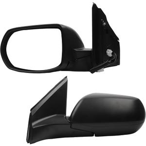 Dasbecan Left Driver Side Mirror Compatible with Honda C-RV CRV 2012 2013 2014 2015 2016 Non-heated Manual Folding Power Glass Black Door Mirror Replaces 76258-T0A-A11 HO1320268 (3Pins)