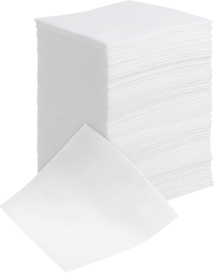 Sterile Gauze Pads, Individually Wrapped Wound Dressings, White Non-Woven Medical Pads