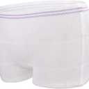 Disposable Postpartum Underwear Mesh Panties 10 Count Mesh Underwear Postpartum Carer C-Section Maternity Briefs, Surgical Recovery, Lightweight, Stretchy XXX-Large