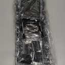 Small Dish Drying Rack, Compact Dish Drainer for Kitchen Counter, with Adjustable Back Slots, Space-Saving for Small Kitchens, Black