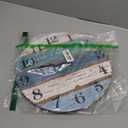 CHYLIN Wall Clock Beach Decor 12 Inch Coastal Nautical Ocean Clocks for Living Room, Silent Non Ticking Wall Clocks Battery Operated Decorative for Kitchen,Bedroom,Bathroom,Home(Blue)