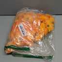 Hananona 50 Pcs Marigold Flower Heads Bulk, Silk Marigolds with Stems Artificial Mexican Flowers for Diwali Day of The Dead Dia De Los Muertos Ofrenda Decor (Orange)