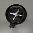 Outer Bowl Lid and 301 Paddle for NC301 Ice Cream Maker,Reusable Ninja Creami Replacement Accessories Compatible with Ninja NC299AMZ/NC301/NC300 Series