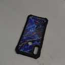 Compatible with Gabb Phone 4 Case with Tempered Glass Screen Protector, [16FT Military Grade Drop Tested] Full-Body Protective Shockproof Rugged Bumper Cover (Sapphire)