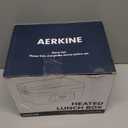 AERKINE Electric Lunch Box - Rechargeable 75W Self-Heating Food Warmer with 6.3 Cups(1.5L) Stainless Steel Container, Heated Lunch Box For Office, Picnic, Car & Outdoor Use(Black)