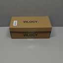 VILOCY Men's Casual Dress Sneakers Lace-Up Oxfords Business Mesh Breathable Walking Shoes Tennis Comfortable (10.5, Dark Blue)