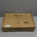 Projector Stand Tripod Adjustable, Laptop Height from 23.5 to 46.5 inches with Gooseneck Phone Holder, Floor for Office, Home, Stage, Studio, DJ Racks Holder Mount, 23.5inch-46.5inch (Black)