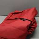 Kesfitt Christmas Tree Storage Bag 9Ft, Rolling Christmas Tree Bag with Wheels, Christmas Tree Storage Box with Adjustable Straps Fits Artificial Tree, 600D Oxford Extra Large Heavy Duty, Dual Zippers (Red)