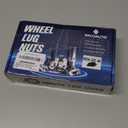 Set of 20, 14x1.5 Lug Nuts Chrome Compatible with Camaro Corvette Impala 1.5 Inch Wheel Lug Nuts (Silver)